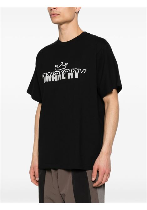 t-shirt headcrack champs uomo nera AWAKE NY | AWK-SP26-TS009BL